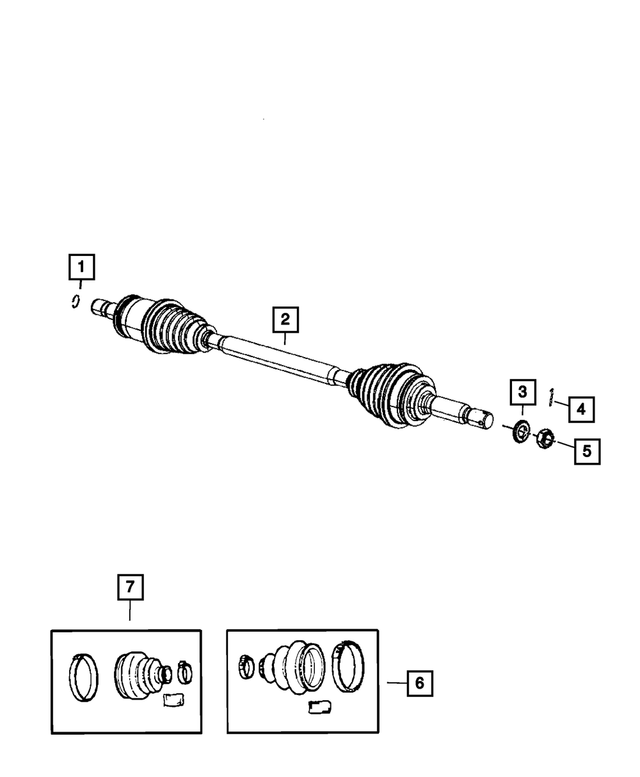 MF472085 - Four Wheel Drive; Differential and Drive Line: Cotter Pin for Mopar Image
