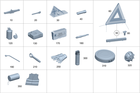 Tools and Accessories for 2025 Mercedes-Benz EQE AMG #0