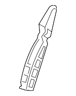 7177750030A2 - Body: Rear Cover for Lexus: LS500, LS500h Image