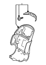 7170550270B1 - : Seat Back Panel for Lexus Image
