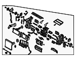 97205L5500 - : AC &amp; Heater Assembly for Hyundai Image