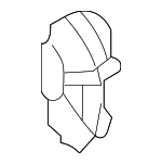 97165D5000 - HVAC: Evaporator Core Cap for Hyundai: Santa Cruz, Santa Fe, Sonata, Tucson Image