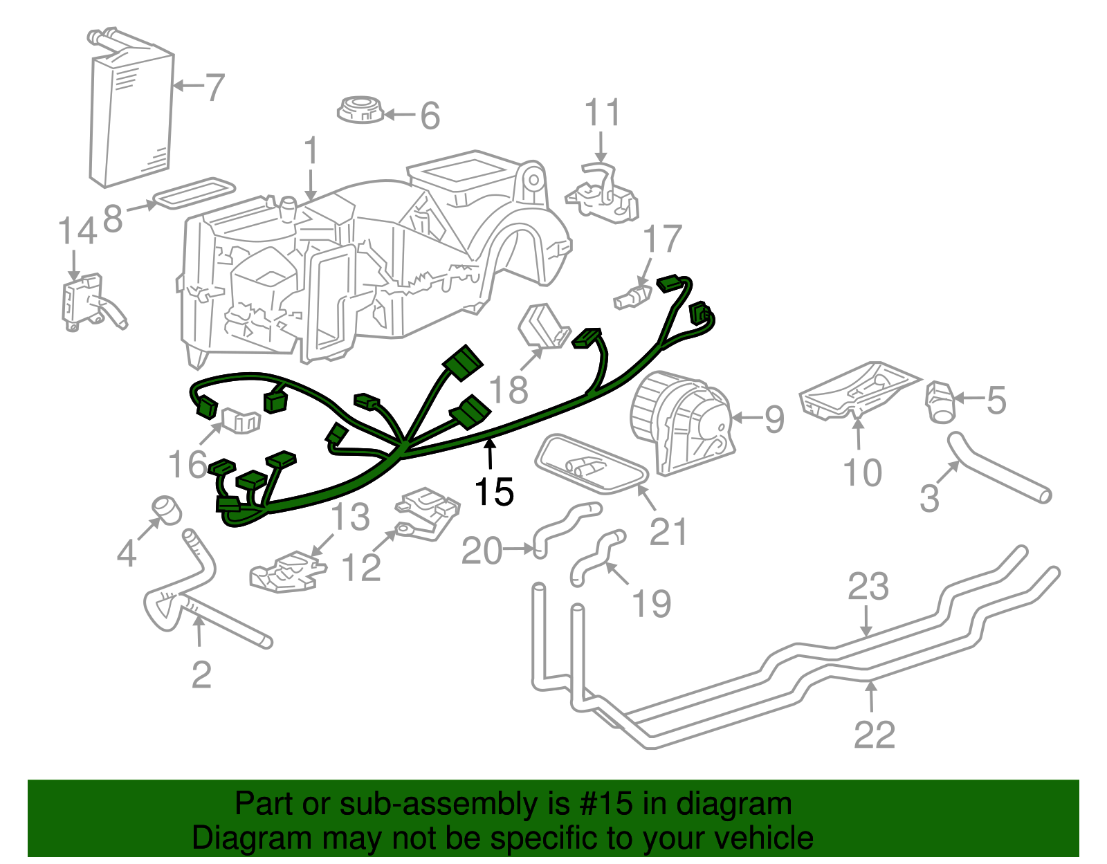 Harness - Porsche (997-612-655-02)