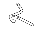 99650464400 - HVAC: Drain Tube for Porsche Image