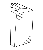 99757212900 - : Heater Core for Porsche: 911, Boxster, Cayman Image