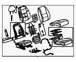 23149002 - Body: Seat Assembly for Chevrolet: Impala Image