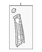 858303L202J9 - Body: Upper Center Pillar Trim for Hyundai: Azera Image