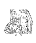 6101946 - Electrical: Tapping Hex Head Screw for Mopar Image