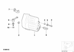 11147679846 - : Cover, Starter Motor, Silver for BMW-Motorrad Image