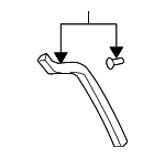 6238417010 - Body: Rear Weather-strip for Toyota: MR2 Spyder Image