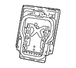 68039189AA - Body: Seat Back Frame for Mopar Image