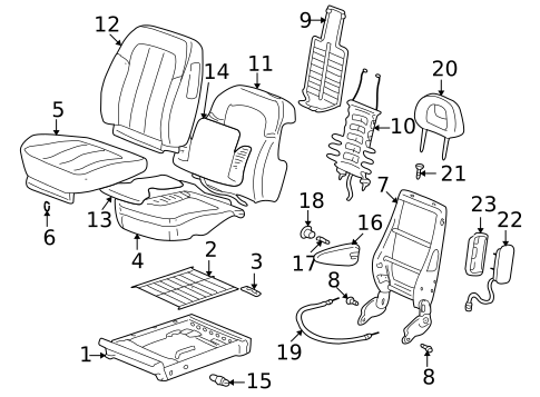 Heated Seats for 2002 Pontiac Aztek #0