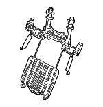 68227115AB - Body: Headrest for Mopar Image