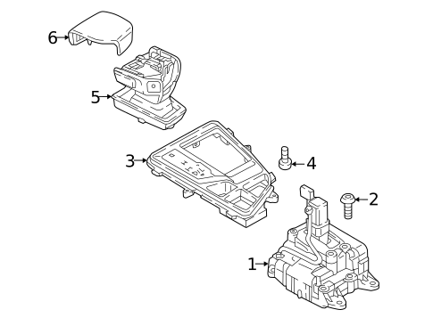 Gear Shift Control for 2022 Audi RS5 #0