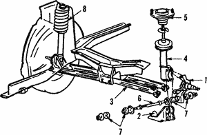 Rear Suspension for 1991 Mercury Topaz | The Truck Lot