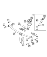 6510428AA - Rear Suspension: Hex Flange Head Bolt for Ram: 3500 Image