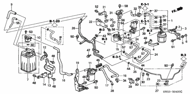 Canister - Fuel Strainer for 2002 Acura NSX #0