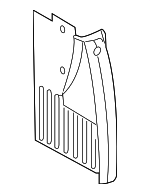 5104521AB - Body: Splash Guard for Dodge: Sprinter 2500, Sprinter 3500 Image