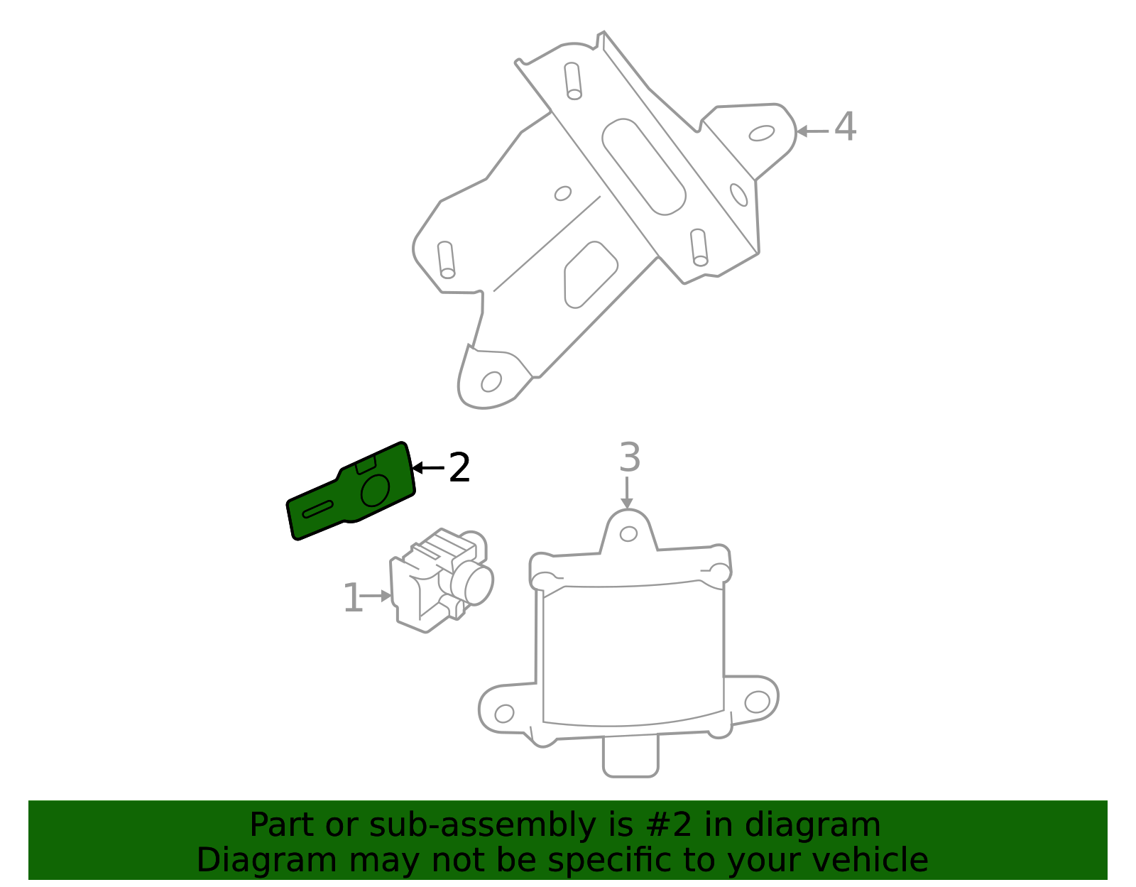 SU003-11492 - High-Quality Park Sensor Retainer for 2024-2025 Toyota ...