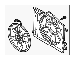 25380D2000 - Cooling System: Fan Assembly for Hyundai Image