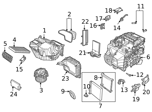 Blower Motor & Fan for 2025 Volkswagen ID. Buzz #0