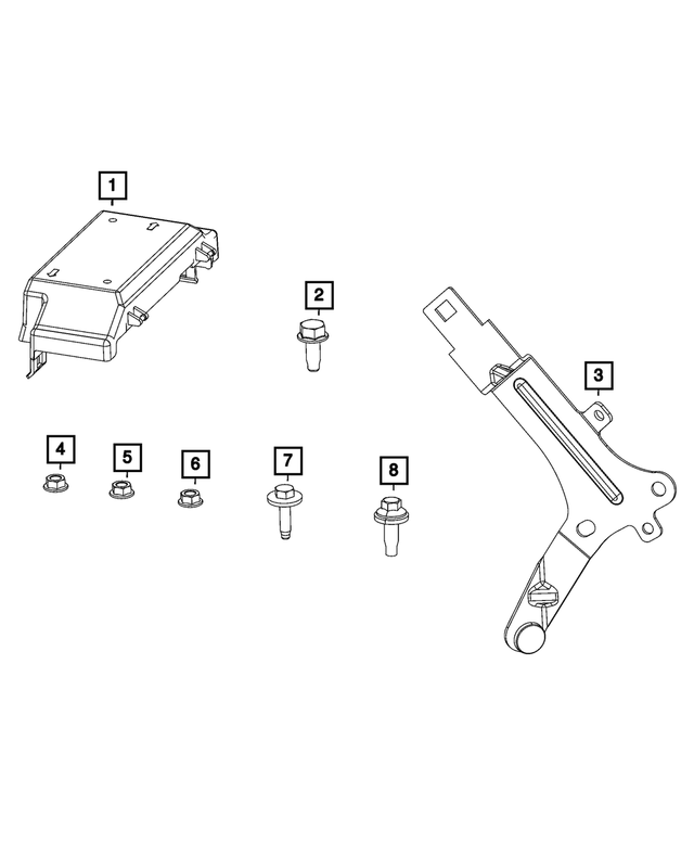 6506080AA - Electrical: Hex Head Screw for Mopar Image