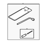 97016FJ000 - Vehicles, Equipment, Tools, &amp; Supplies: Multi-Purpose Tool Set for Subaru Image