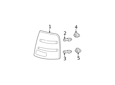 Bulbs - Chassis for 2005 Ford Explorer #0