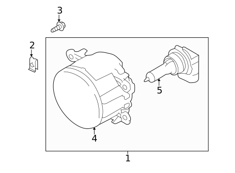 Fog Lamps for 2013 Subaru Legacy #0