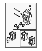 58130G9200 - Brakes: Disc Brake Kit for Kia Image