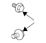 91545SE0003 - Body: Rear Seal Retainer Clip for Acura: ILX, NSX, RDX, RL, RSX, TSX Image