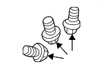 10293818 - Body: Wheel Opening Molding Screw for GM Image
