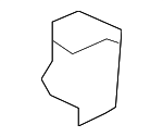 4KE805304 - Body: Filler Plate for Audi Image
