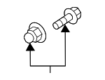 WHT006925 - Body: Frame Side Member Bolt for Audi Image