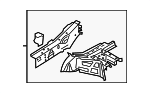 4KE803091 - Body: Side Member Assembly for Audi Image