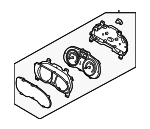 940011R010 - Body: Cluster Assembly for Hyundai Image