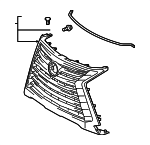5310160570 - Body: Grille for Lexus: LX570 Image