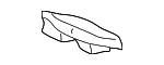5819152010 - Body: Foot Rest for Toyota Image