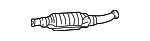 174600D070 - : 2000-2004 Toyota Corolla - Catalytic Converter for Toyota: Corolla Image