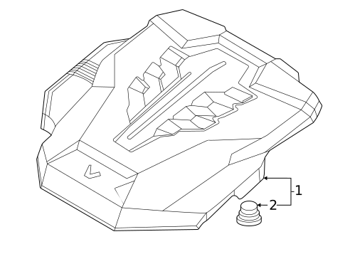 Engine Appearance Cover for 2024 Kia Carnival #0