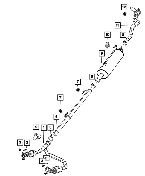 Exhaust System for 2018 Ram 2500 #3