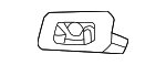 32234938 - Body: Lmp Washer Cover Bracket for Volvo Image
