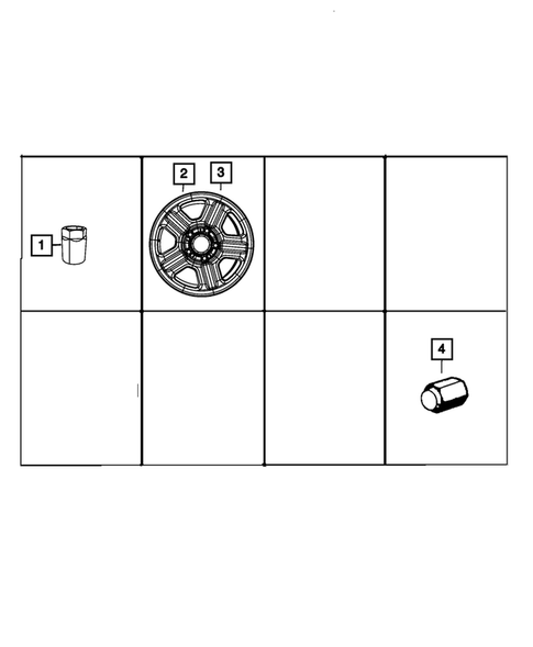 Wheels and Hardware for 2007 Jeep Wrangler #0