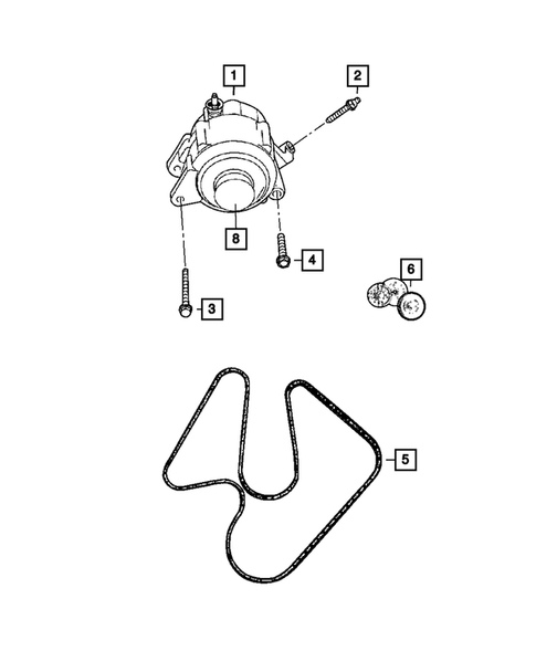 Alternators for 2006 Dodge Ram 1500 #1