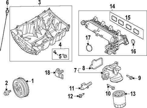 Engine Parts for 2025 Ford Maverick #0