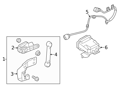 Headlamp Components for 2018 Genesis G80 #2