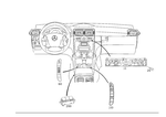 2038708810 - Electrical System: Switch Block for Mercedes-Benz Image