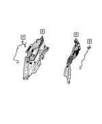 68467847AE - Electrical: Jumper Harness, Rear Left for Jeep: Grand Cherokee L Image