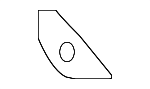 152493 - Body: Lower Trim Panel U-Nut for Mopar Image