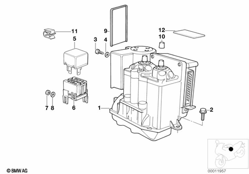 Mechanical-Hydraulic Components for 2003 BMW-Motorrad R 1200 C Independent #0